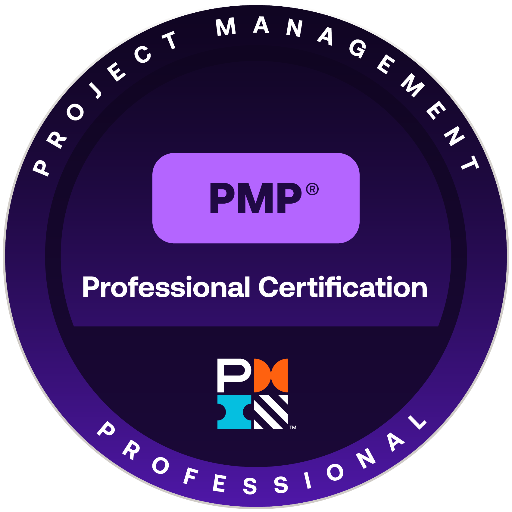 Project Management Professional PMP badge
